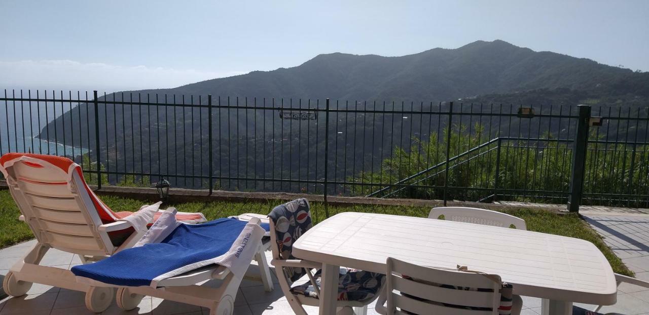 Appartamento Terrazza Vista Mare Mozzafiato Moneglia Buitenkant foto